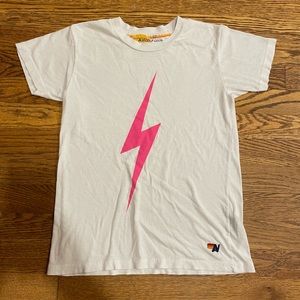 Aviator Nation Kids Neon Bolt Tee